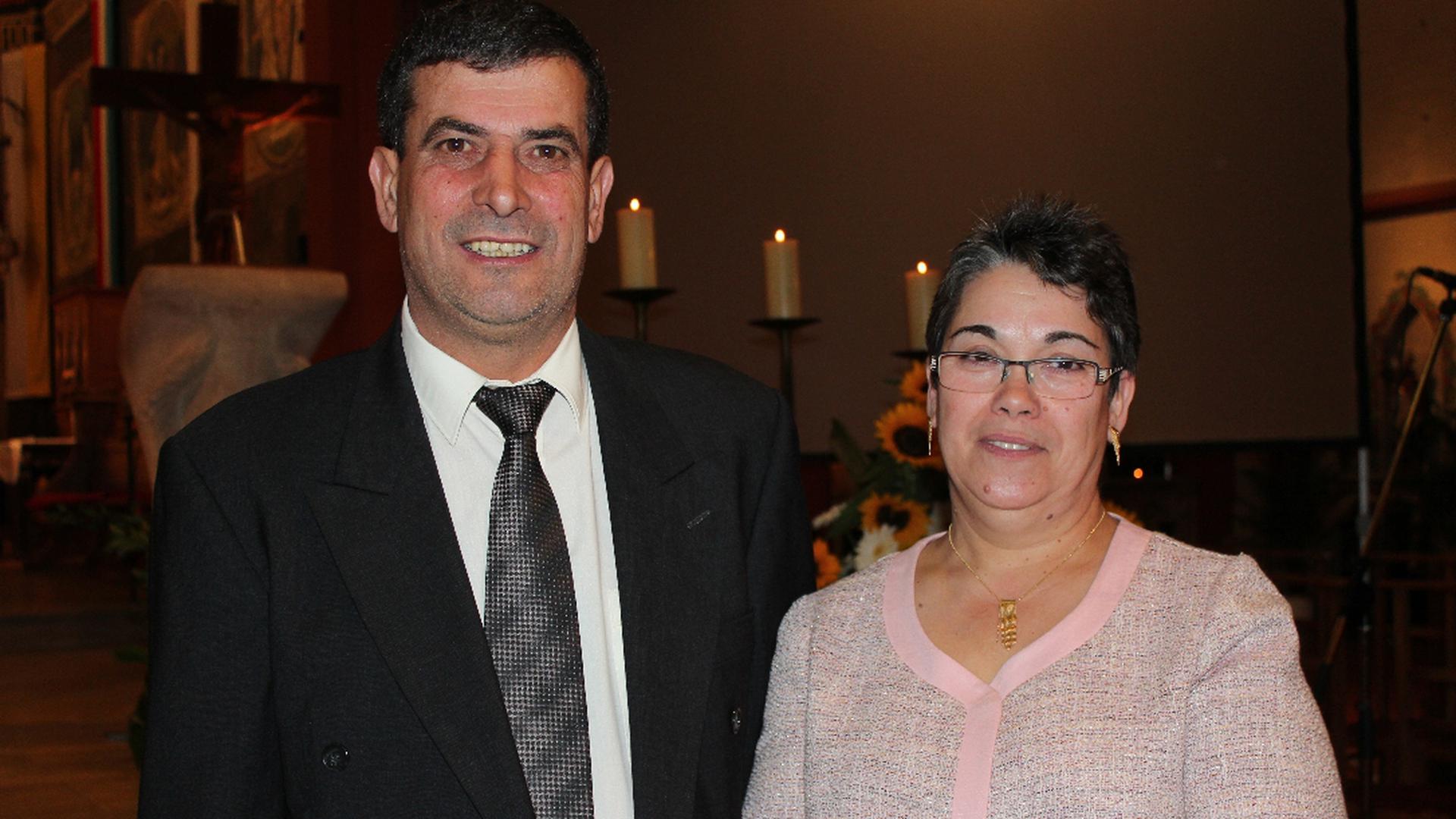 Os pais de Ricardo Monteiro: José e Eduarda Monteiro