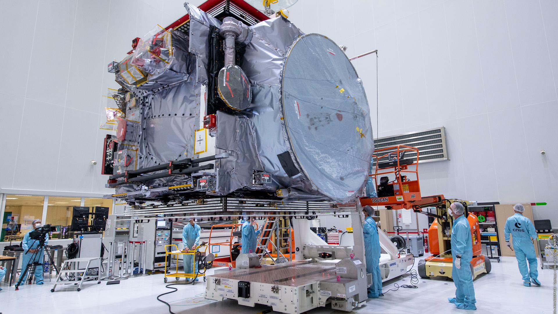 A sonda "Juice" que integra tecnologia portuguesa, vai ser enviada para Júpiter.