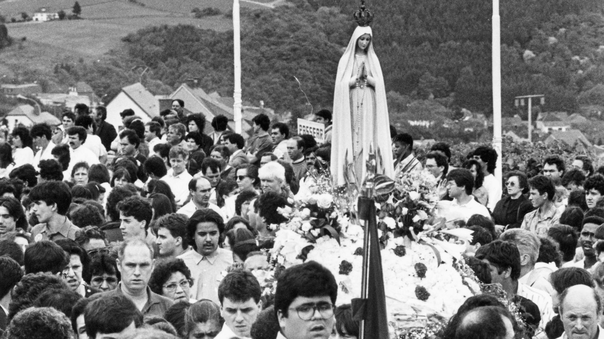O santuário atrai todos os anos milhares de pessoas.
