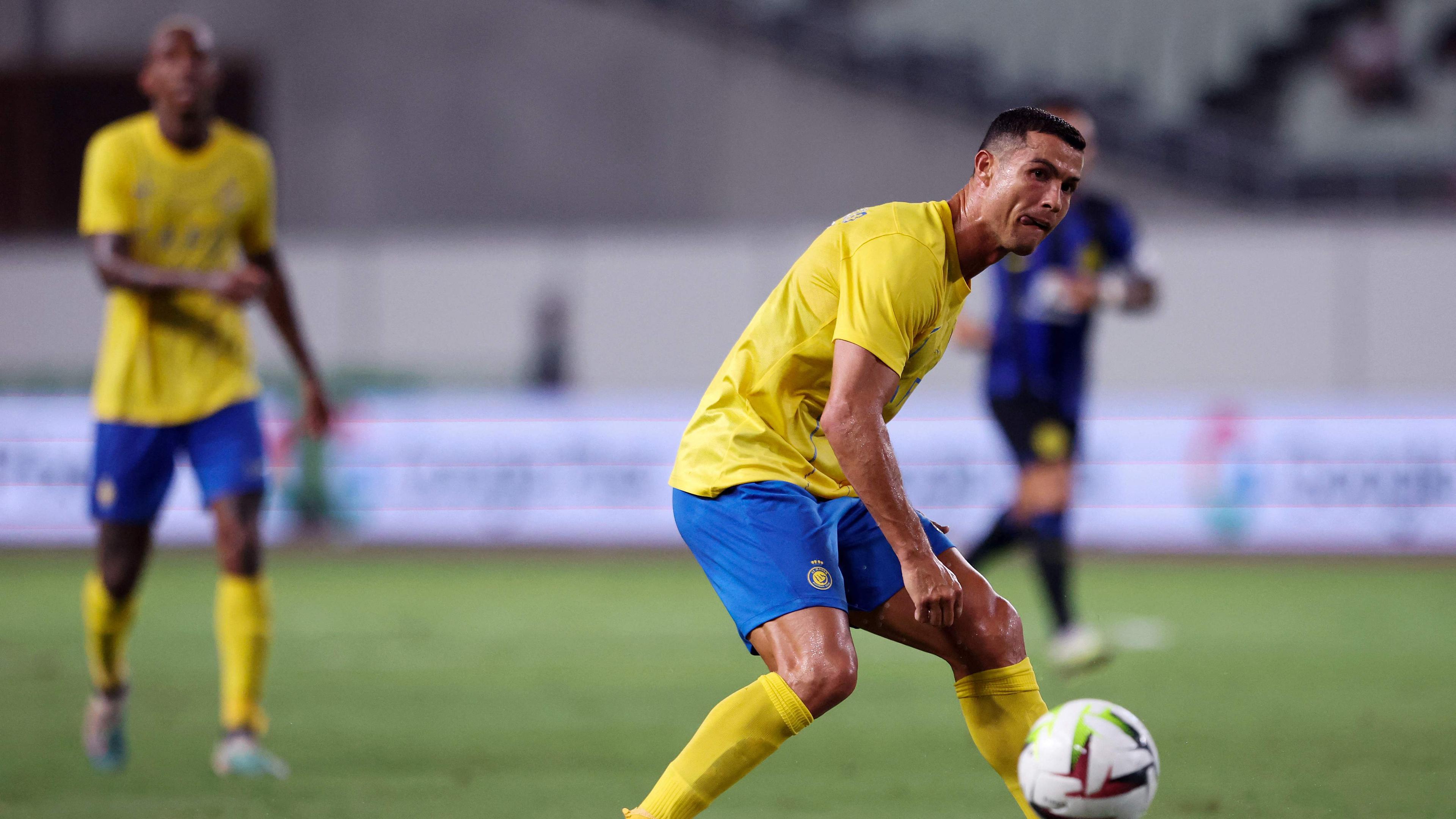 O Al-Nassr vai à final da Champions árabe e Ronaldo marcou o golo que valeu  a qualificação