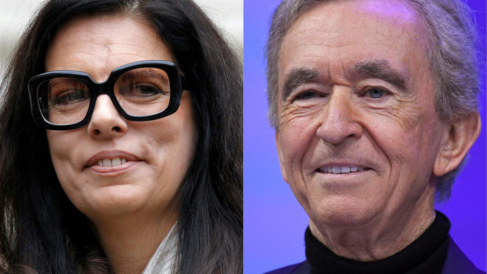 Francoise Bettencourt-Meyers e Bernard Arnault são as pessoas mais ricas do mundo em 2023. 