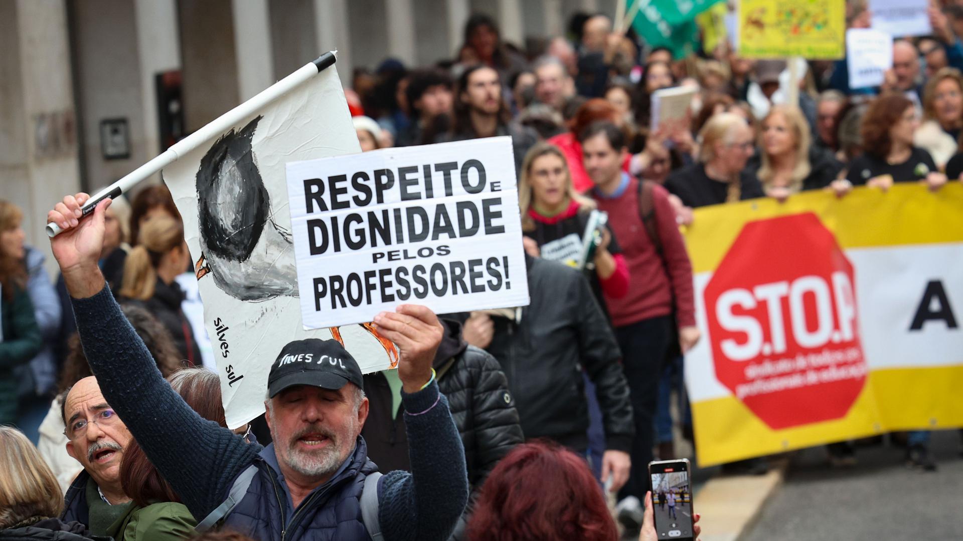Greve dos professores