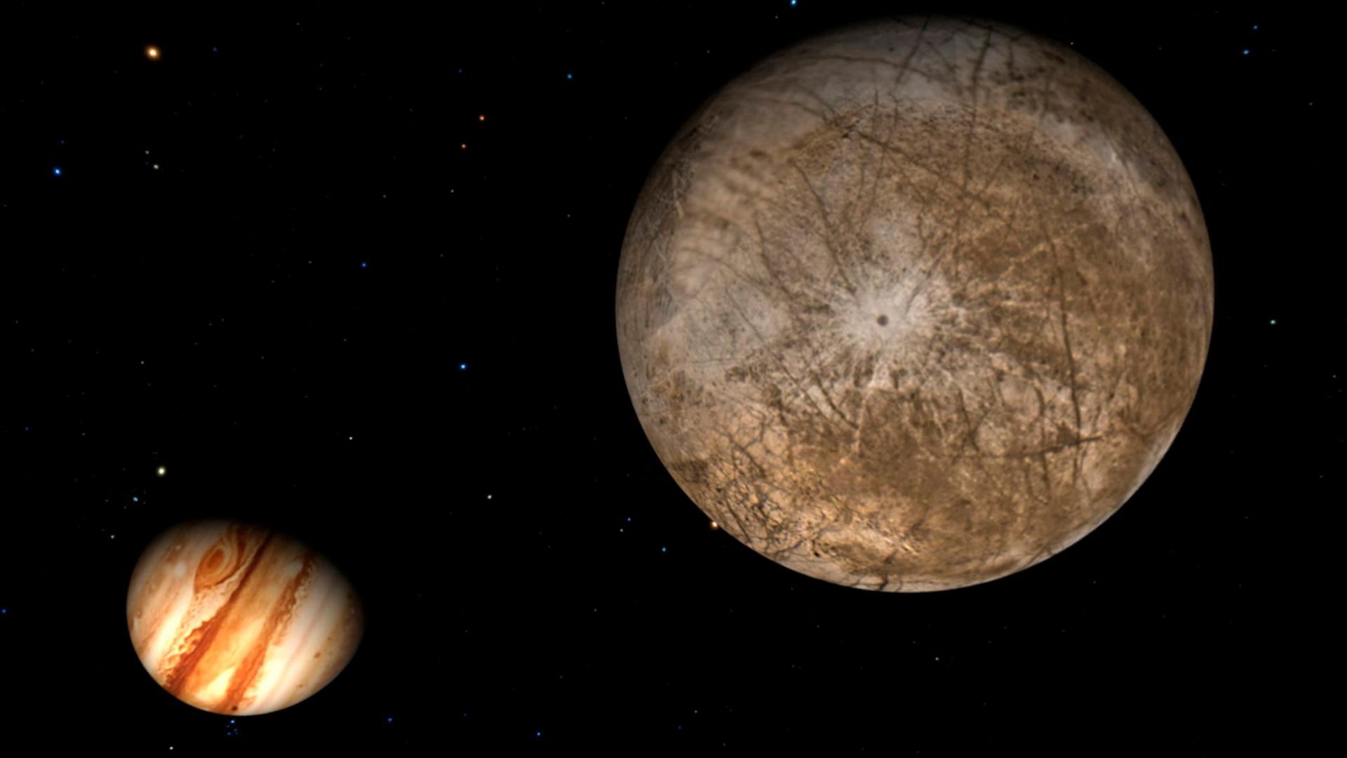Júpiter é o maior planeta do Sistema Solar. 