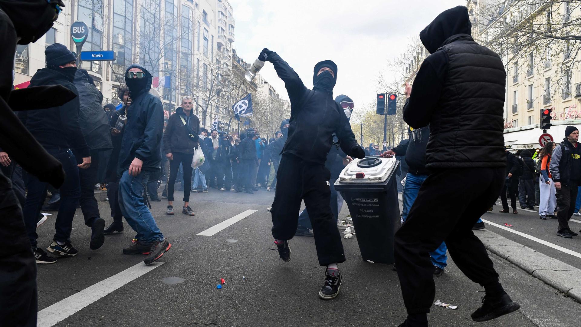 Protestos em Paris