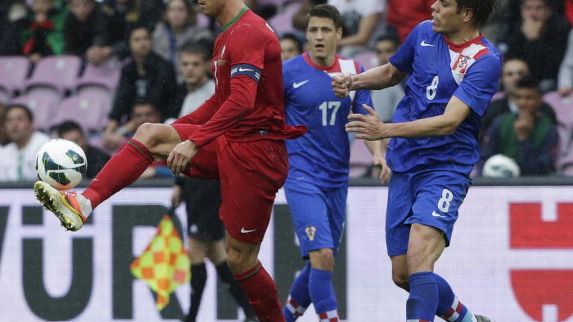 Cristiano Ronaldo marcou o golo da vitória frente à Croácia