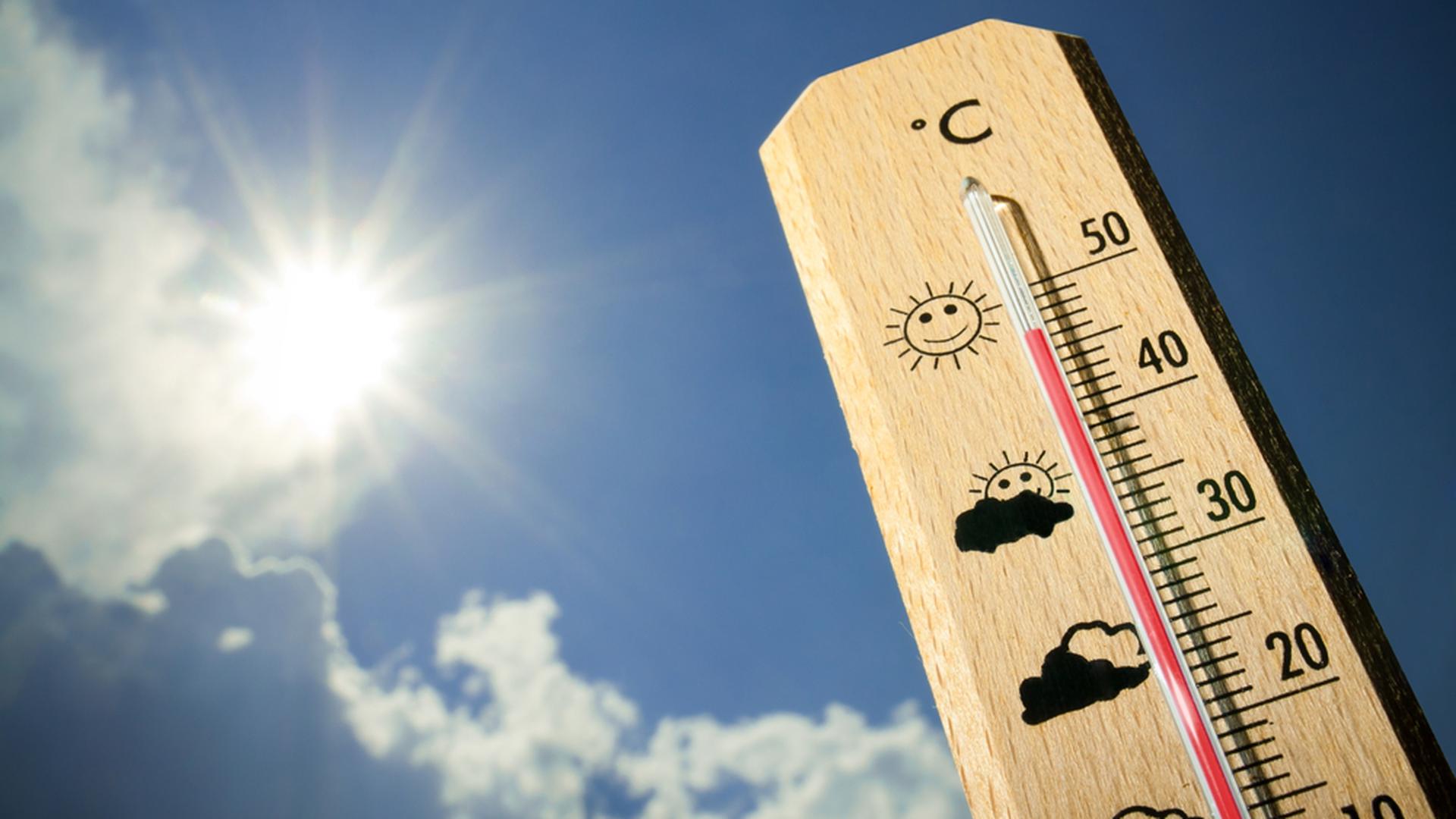 Vaga de calor prolonga-se o resto do fim-de-semana
