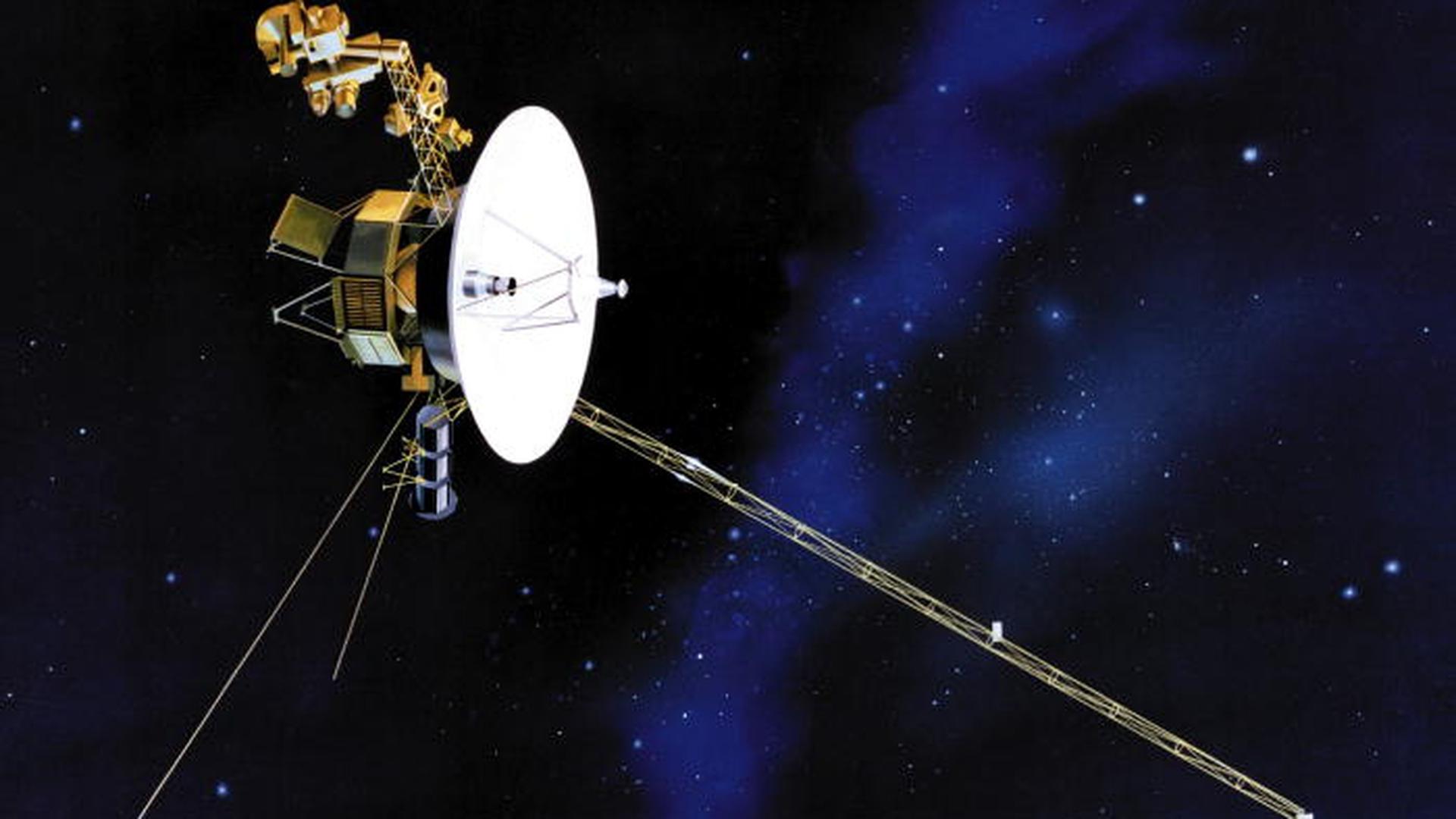 A sonda Voyager 1 é actualmente o objecto criado pelo Homem que mais distante se encontra da Terra.