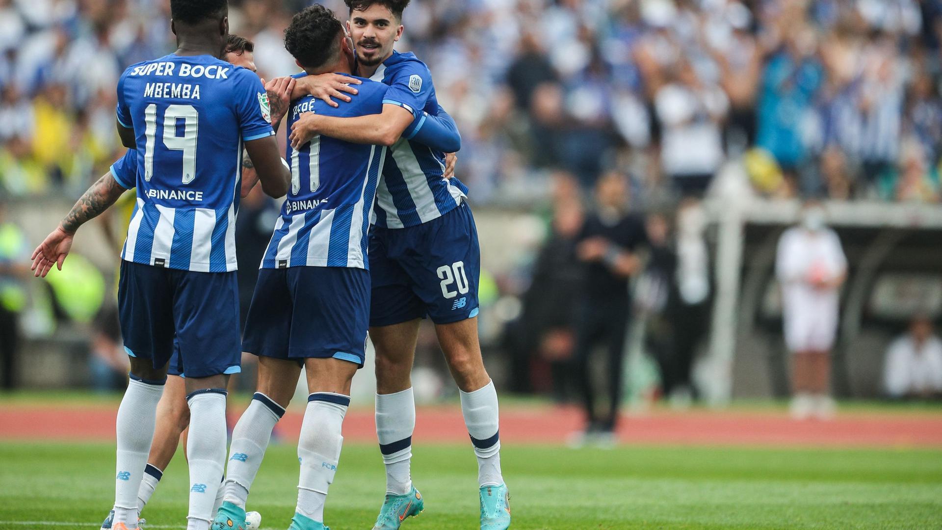 FC Porto  vence Tondela por 3-1 na Final da Taça Portugal, no Jamor.