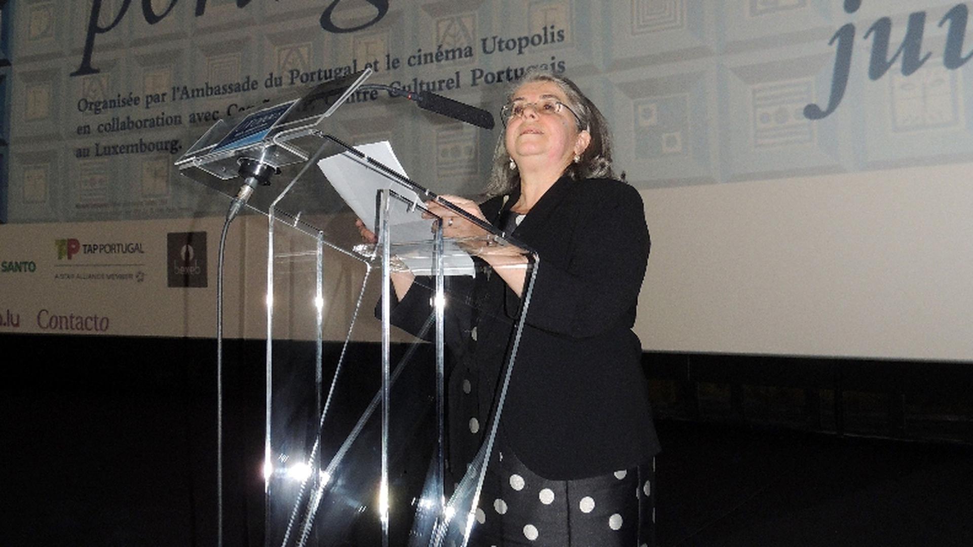 A Embaixadora de Portugal no Luxemburgo, Maria Rita Ferro