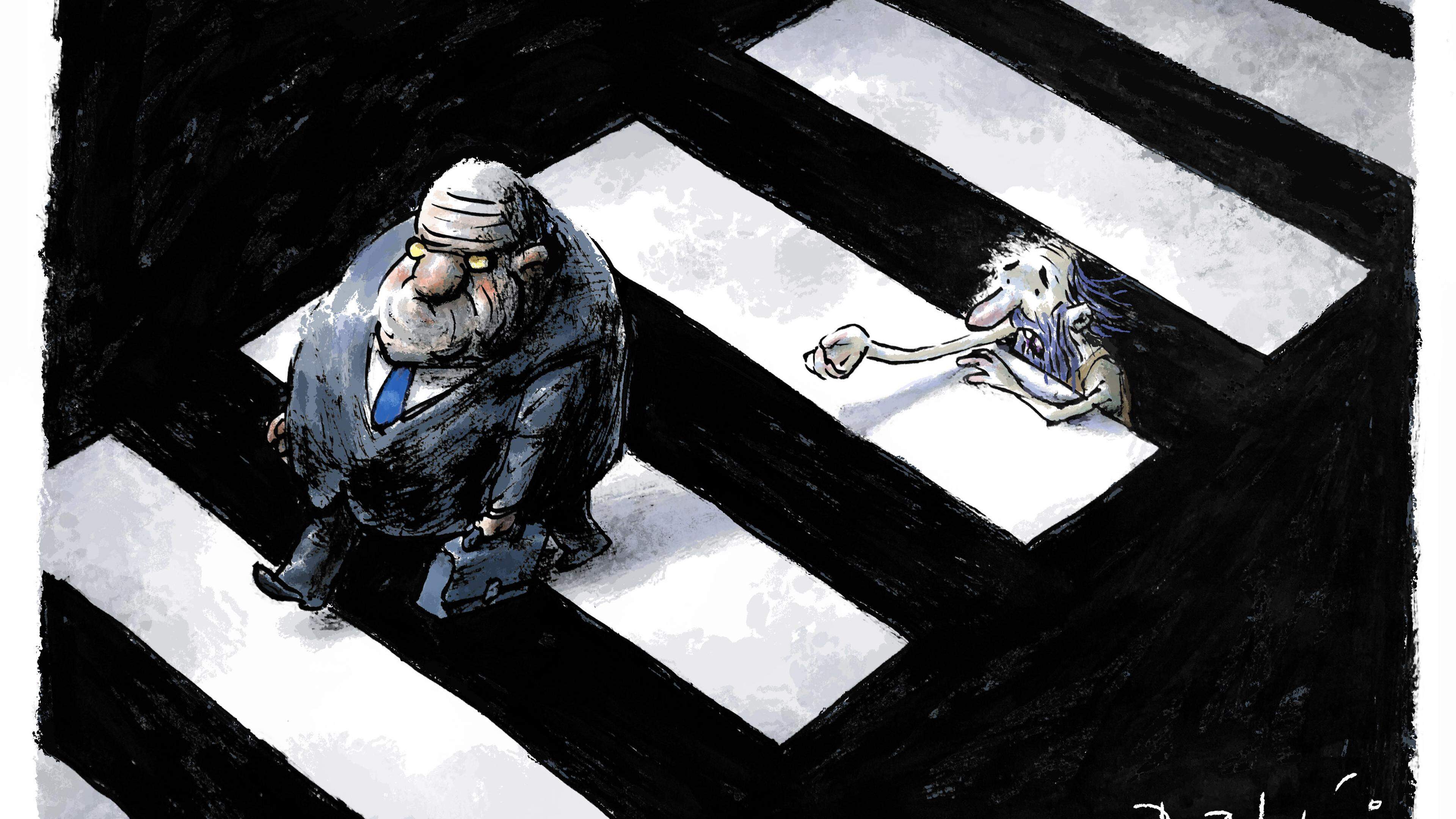 Cartoon de Dalcio Machado (Brasil)