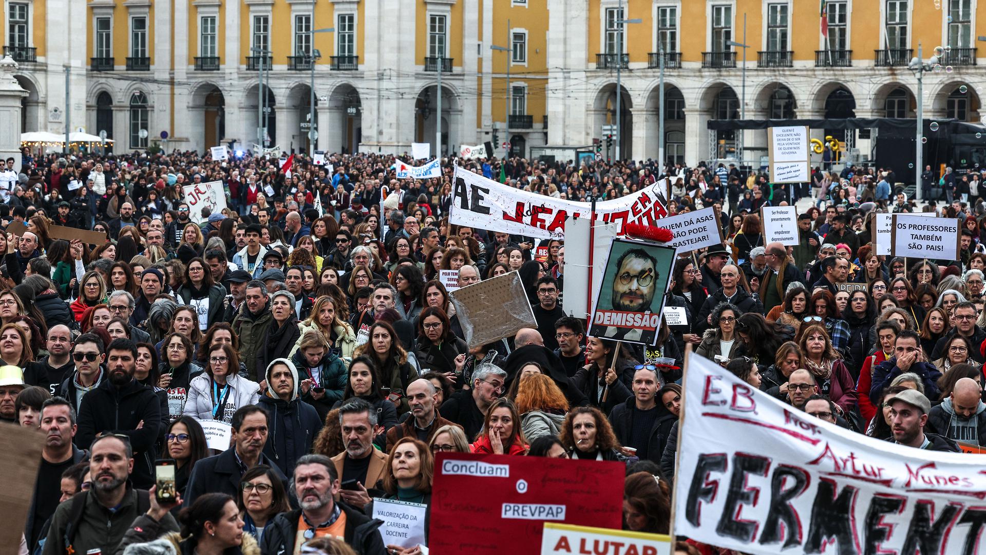 Greve dos professores