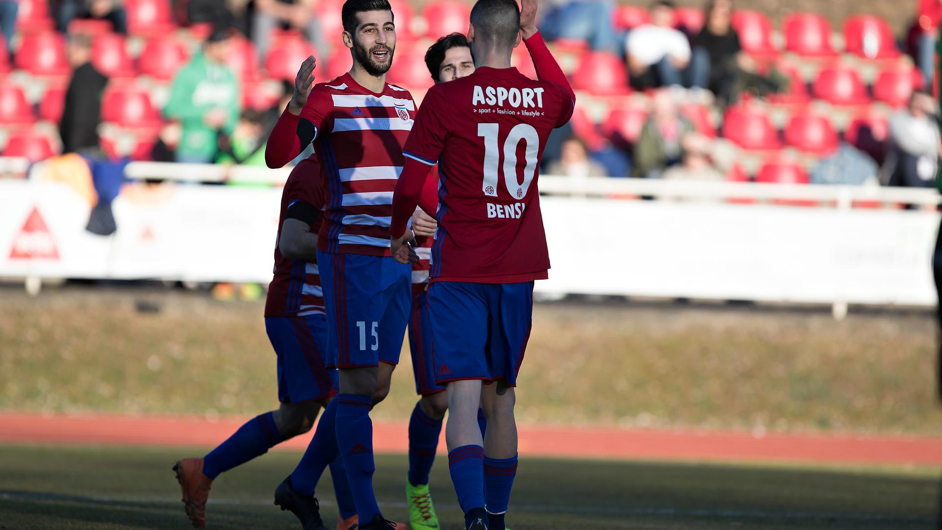 Samir Hadji (n° 15) marcou dois dos golos do Fola frente ao Mondorf.