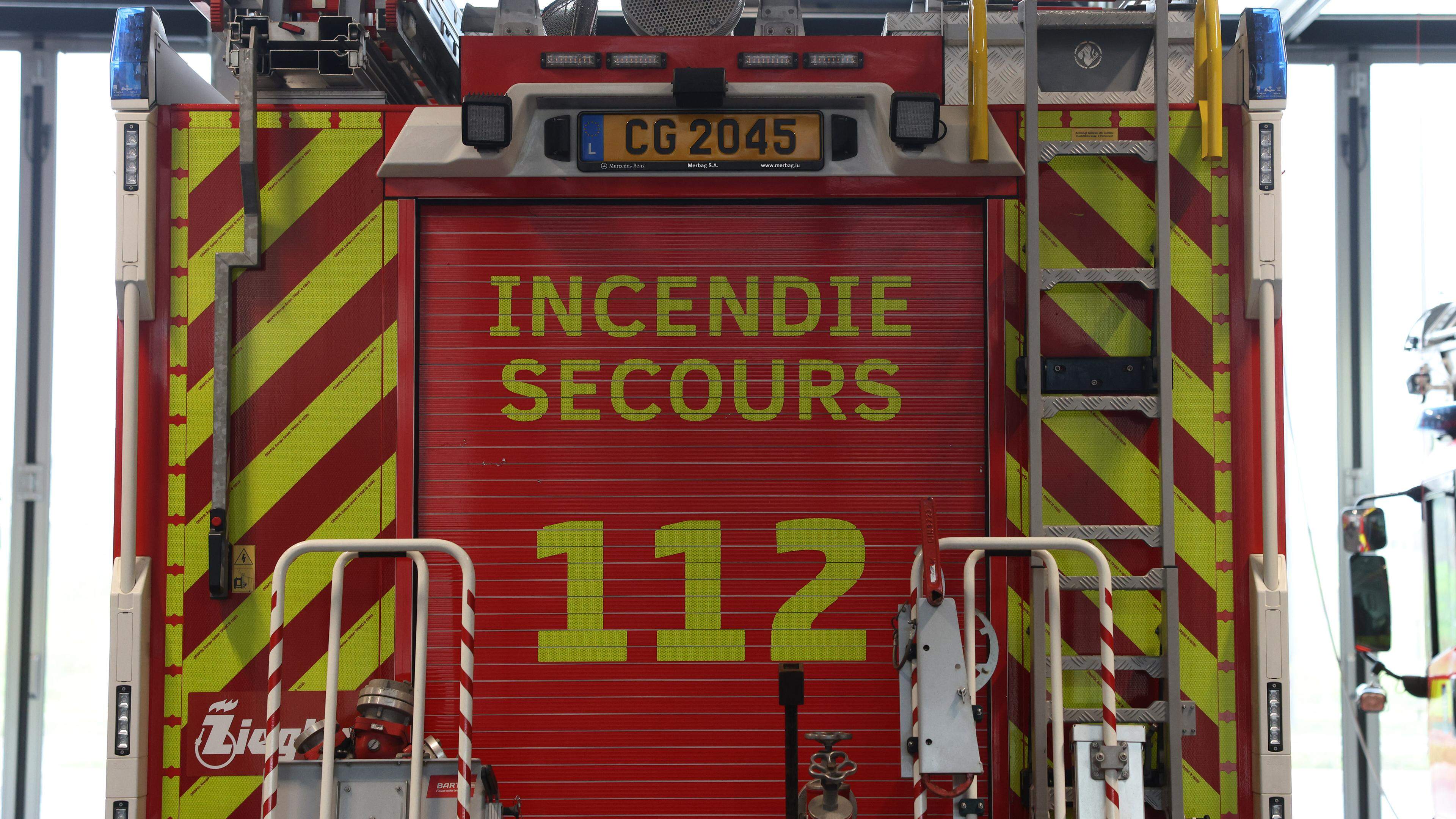 Lokales, Visite CNIS, CGDIS, 112, Äccident, Notruf, Pompier, Accident, Foto: Chris Karaba/Luxemburger Wort