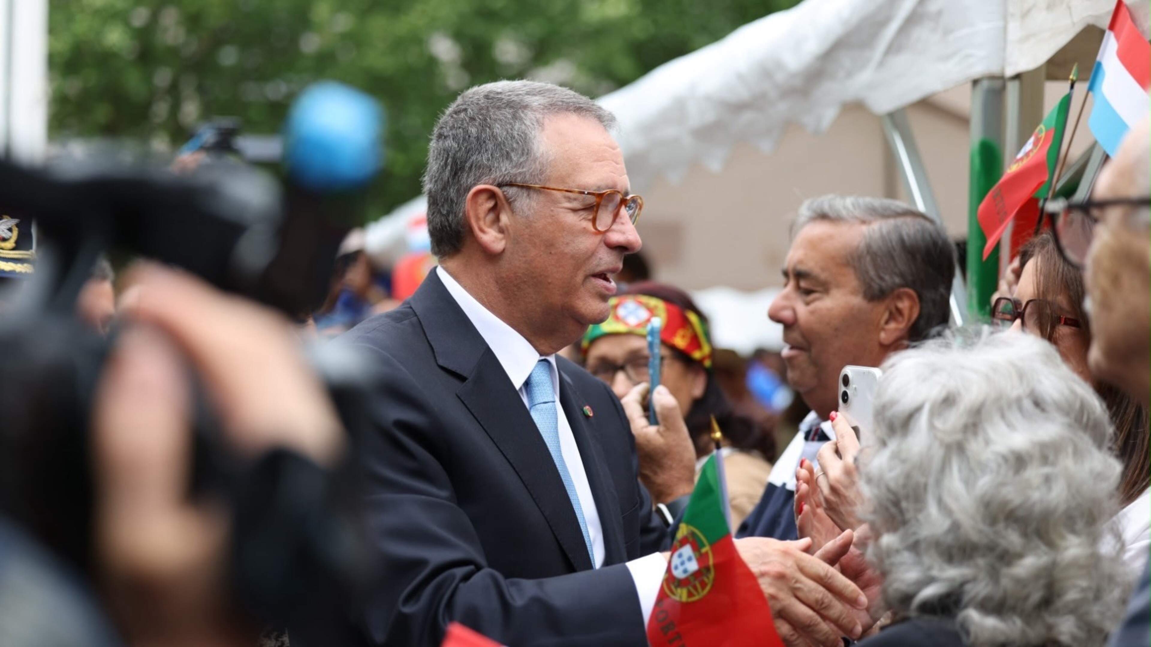 „Wo ein Portugiese ist, da ist Portugal“: Volksfest-Stimmung