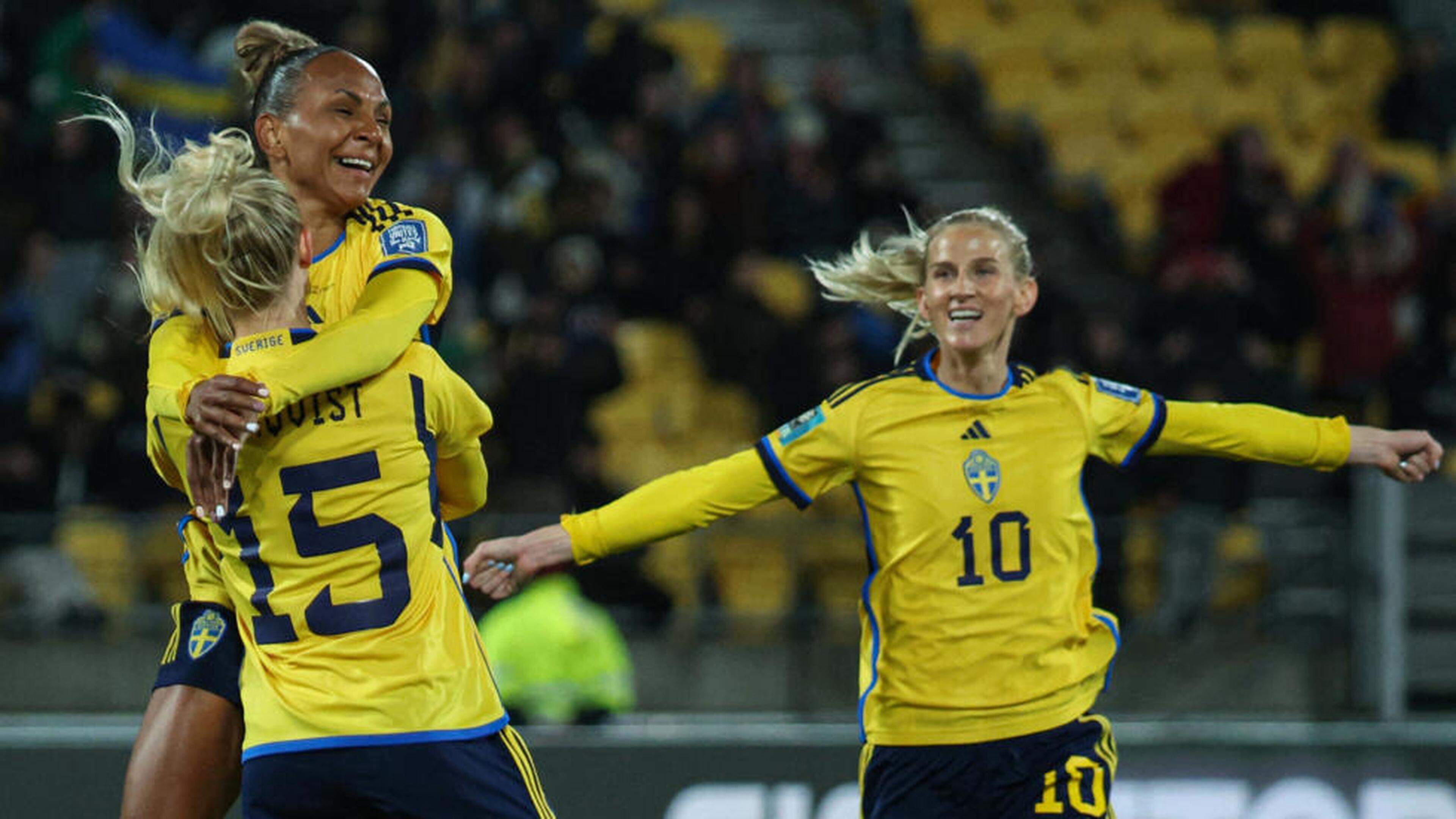 Suécia garante terceiro lugar do Mundial feminino de futebol