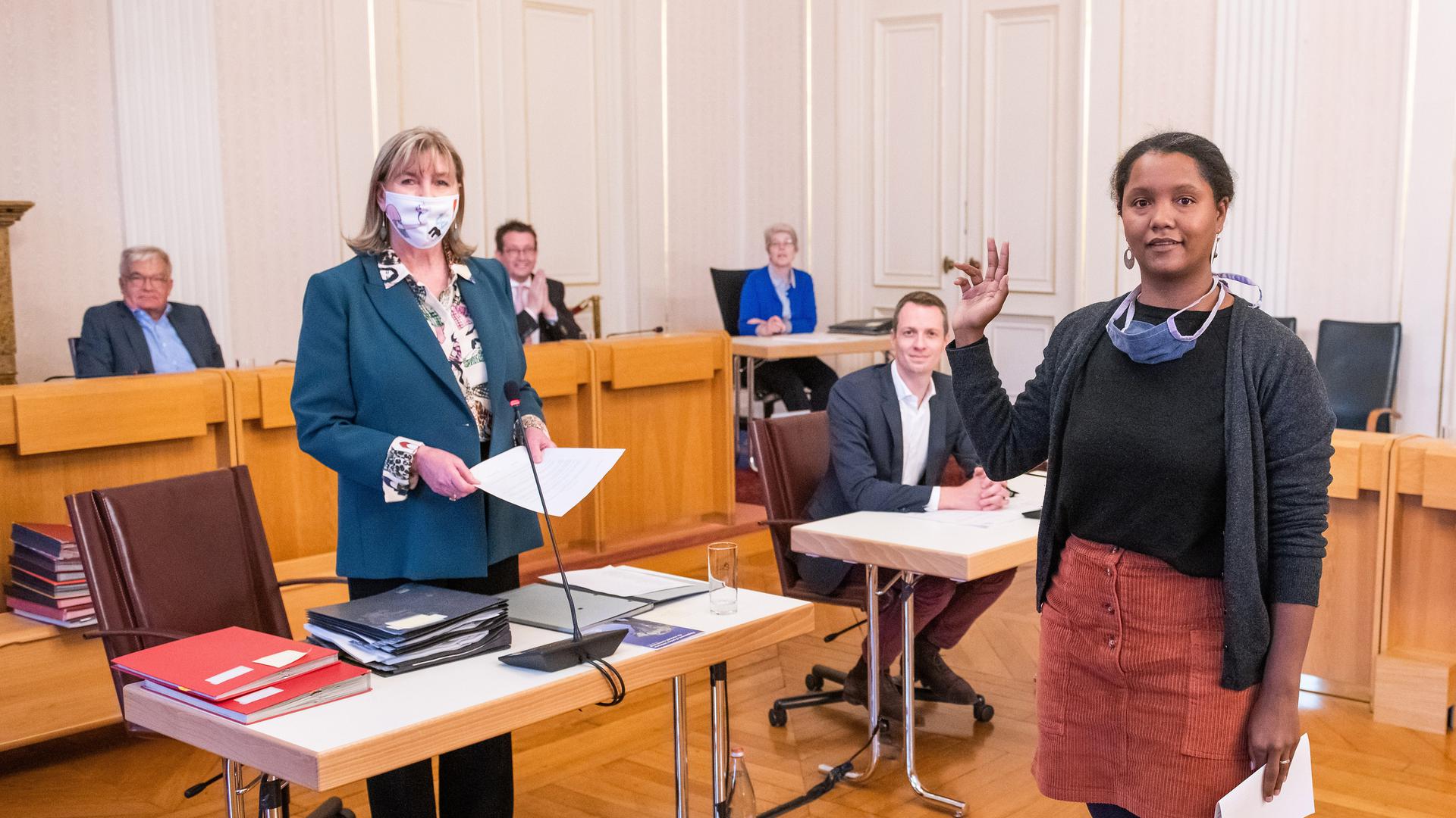 Ana Correia é a primeira conselheira comunal de origem cabo-verdiana na cidade do Luxemburgo.