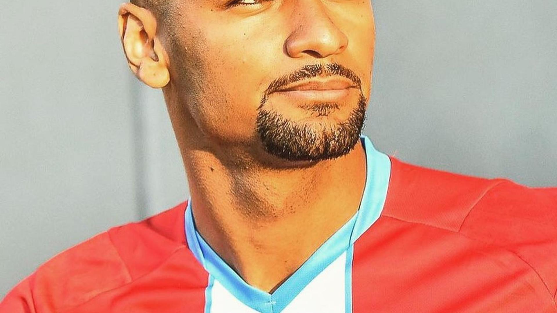 Marvin Martins, outro lusófono convocado para defender o Luxemburgo no jogo contra Portugal, no Luxemburgo.