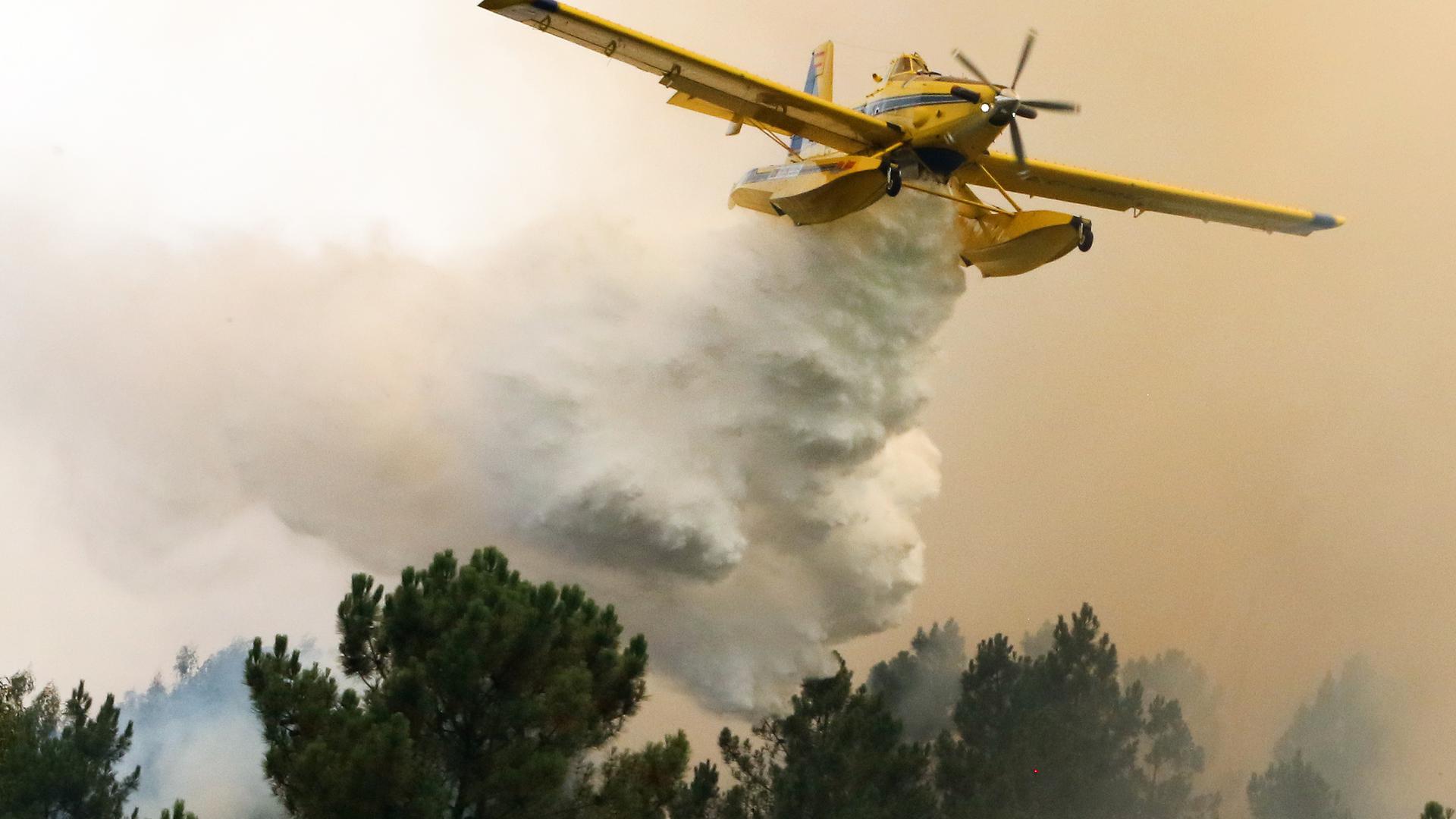A utilização de aviões Canadair, como é o caso nos incêndios em Portugal, teria pouco efeito sobre os incêndios no Luxemburgo