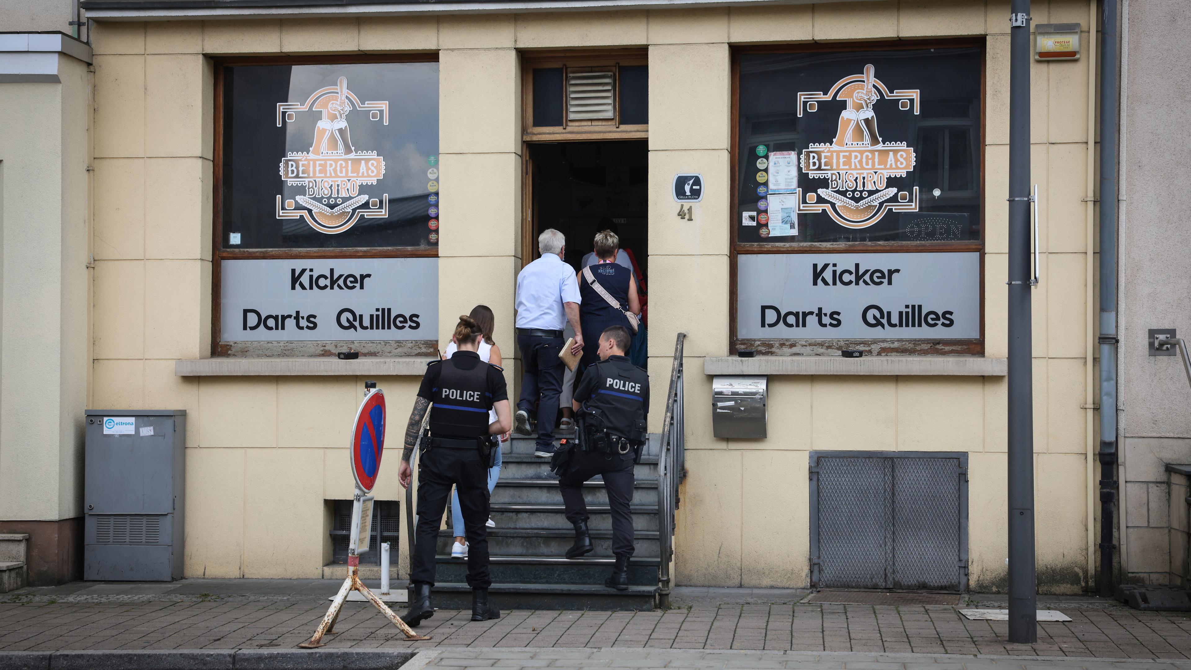 Em Schifflange um restaurante que alugava quartos ilegais foi encerrado em 2022.