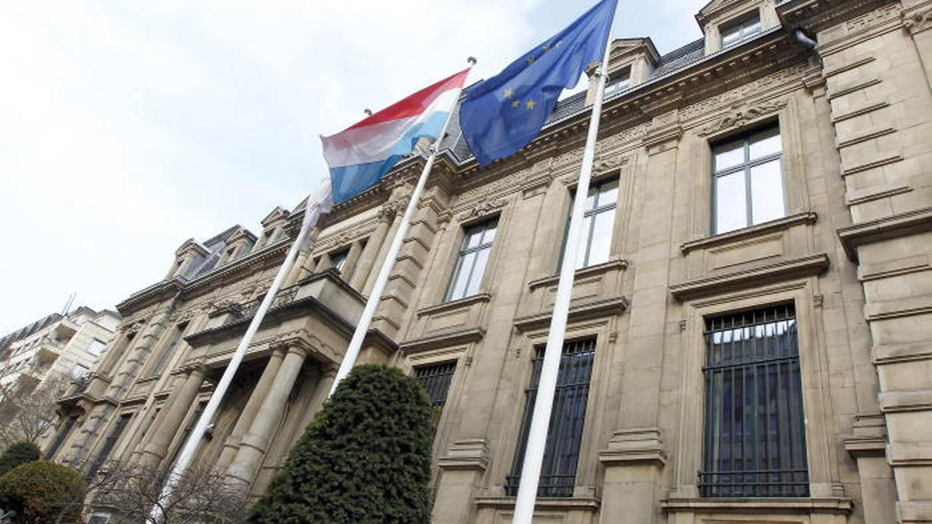 A sede do Banco Central do Luxemburgo