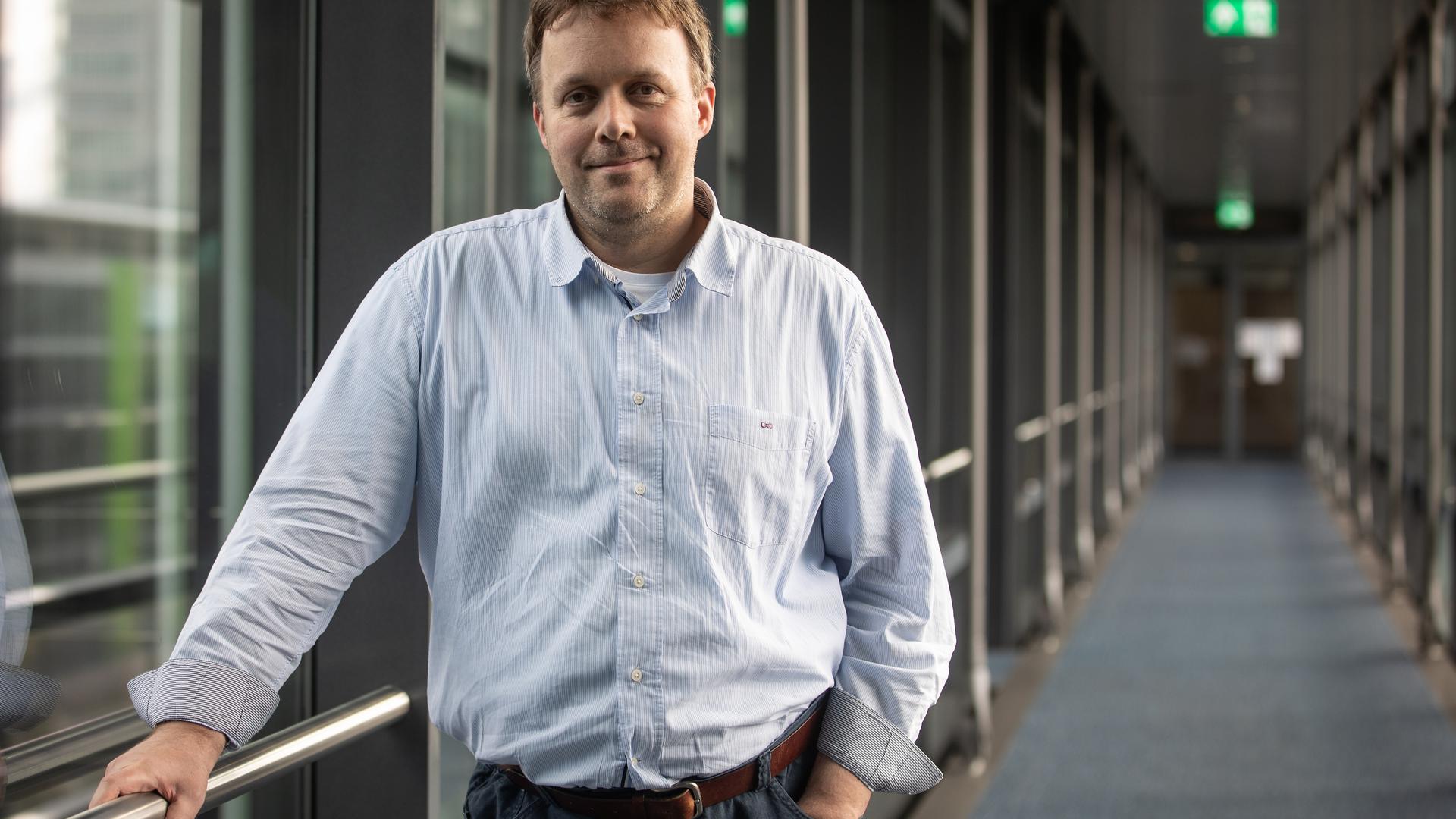 Guillaume Osier, responsável pela Unidade das Condições de Vida do Statec.