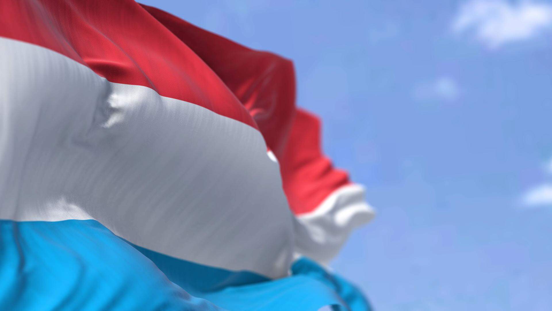 Flag, bandeira, Luxemburgo