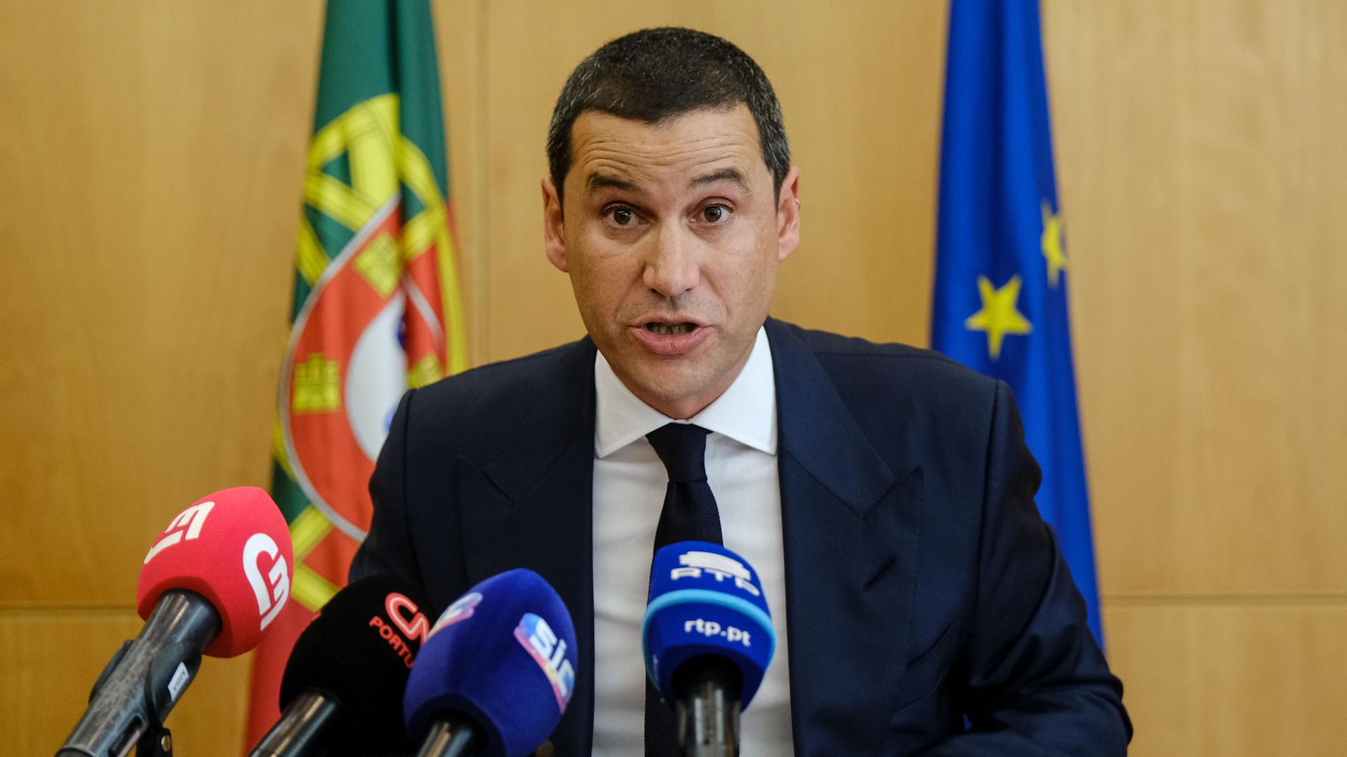 O ministro das Infraestruturas, João Galamba.