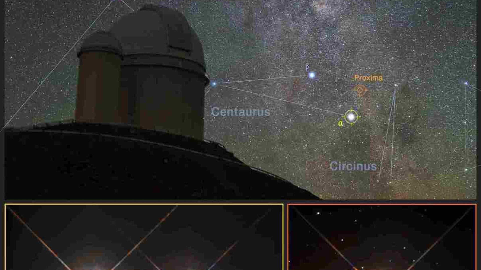 O sistema do Centauro, que integra três estrelas - Proxima e Alfa do Centauro A e B - é o sistema solar mais próximo do nós