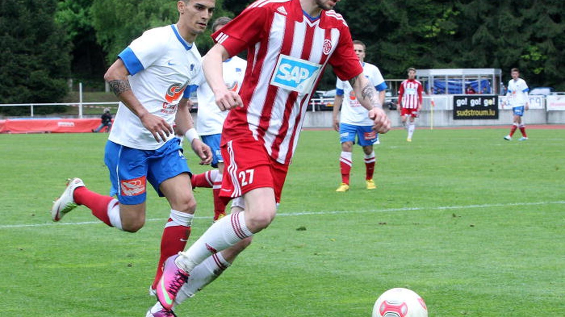 O internacional luxemburguês marcou vinte golos na