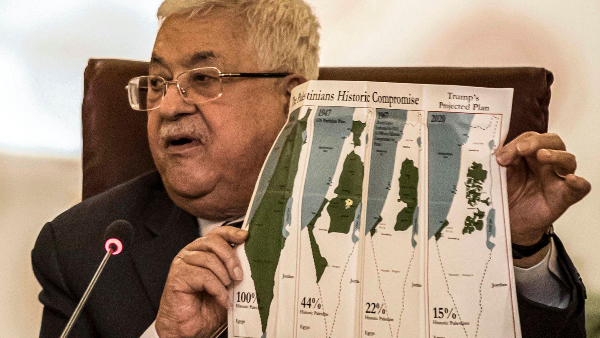 Mahmud Abbas, presidente palestiniano
