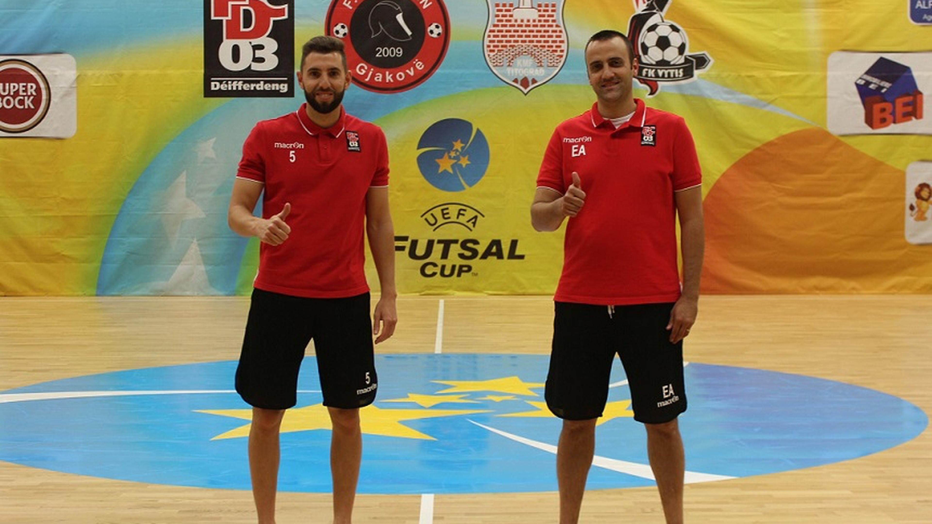 FC Differdange quer brilhar na UEFA Futsal CUP