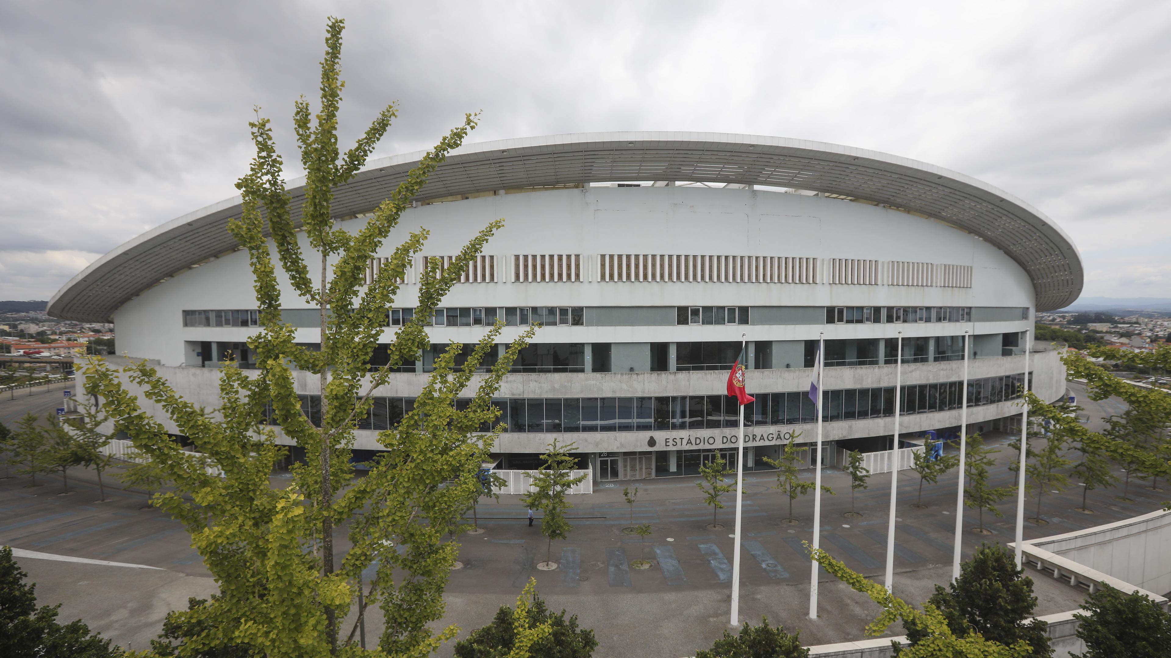 Estádio do Dragão do F. C. Porto, Porto,17 de junho de 2020. JOSÉ COELHO/LUSA