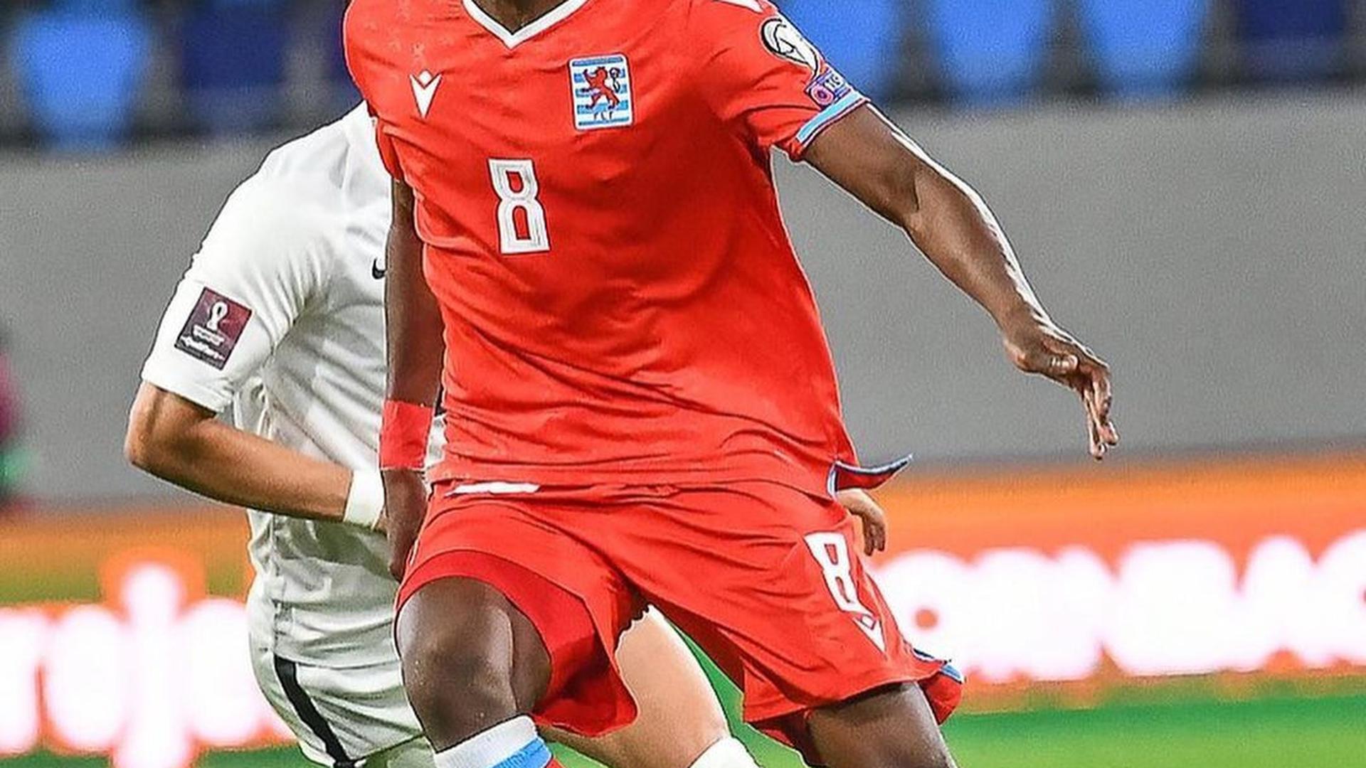 Christopher Martins, um dos lusófonos da seleção do Luxemburgo.