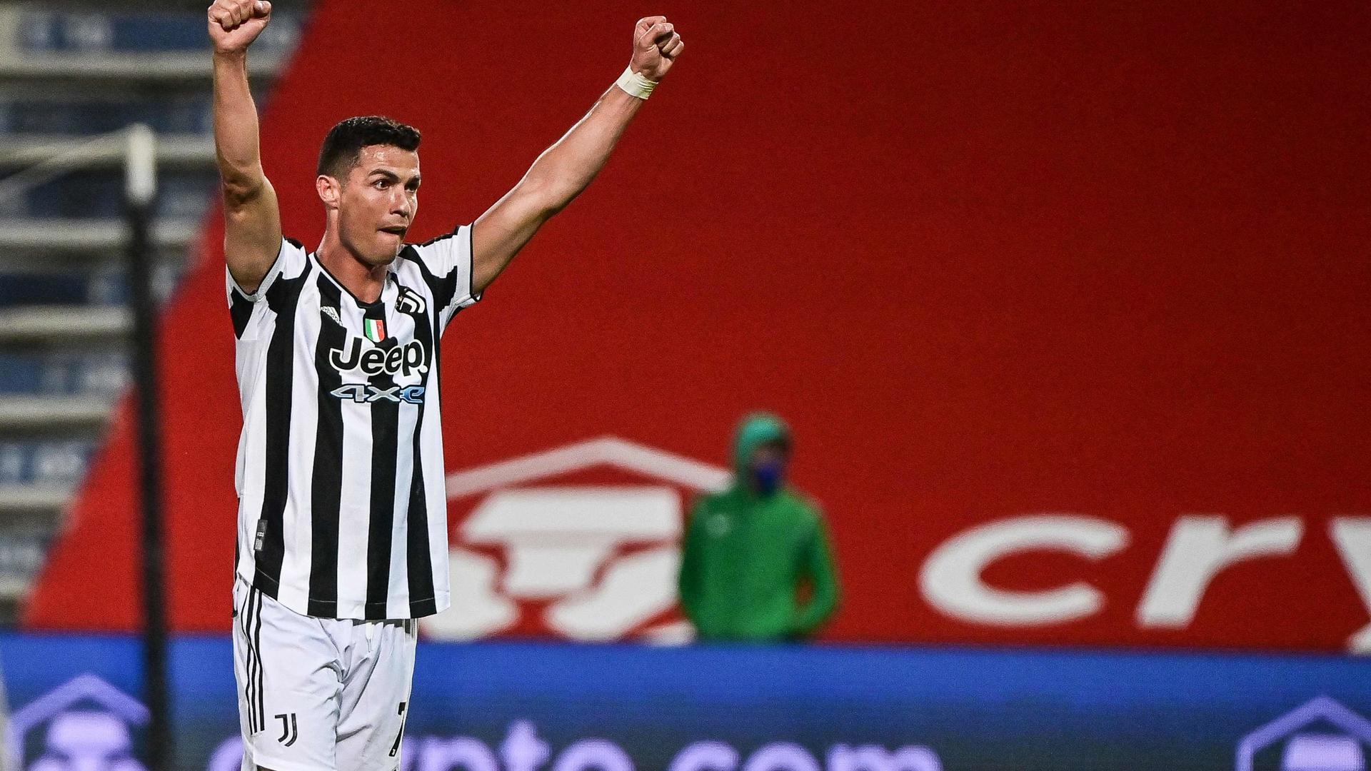 Cristiano Ronaldo ao serviço da Juventus (2021).