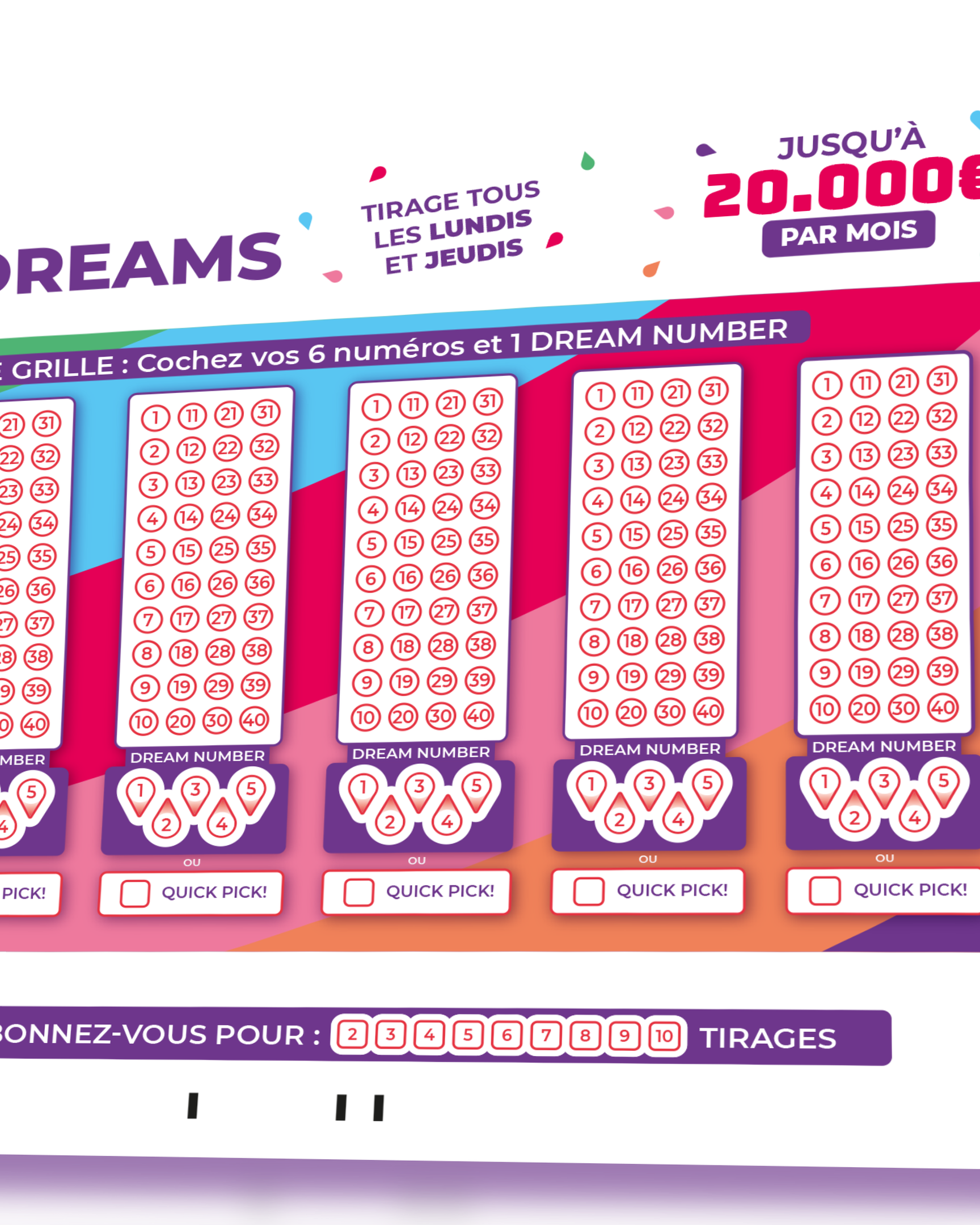 Distribuídos mais de 10 milhões de boletins do novo jogo Eurodreams