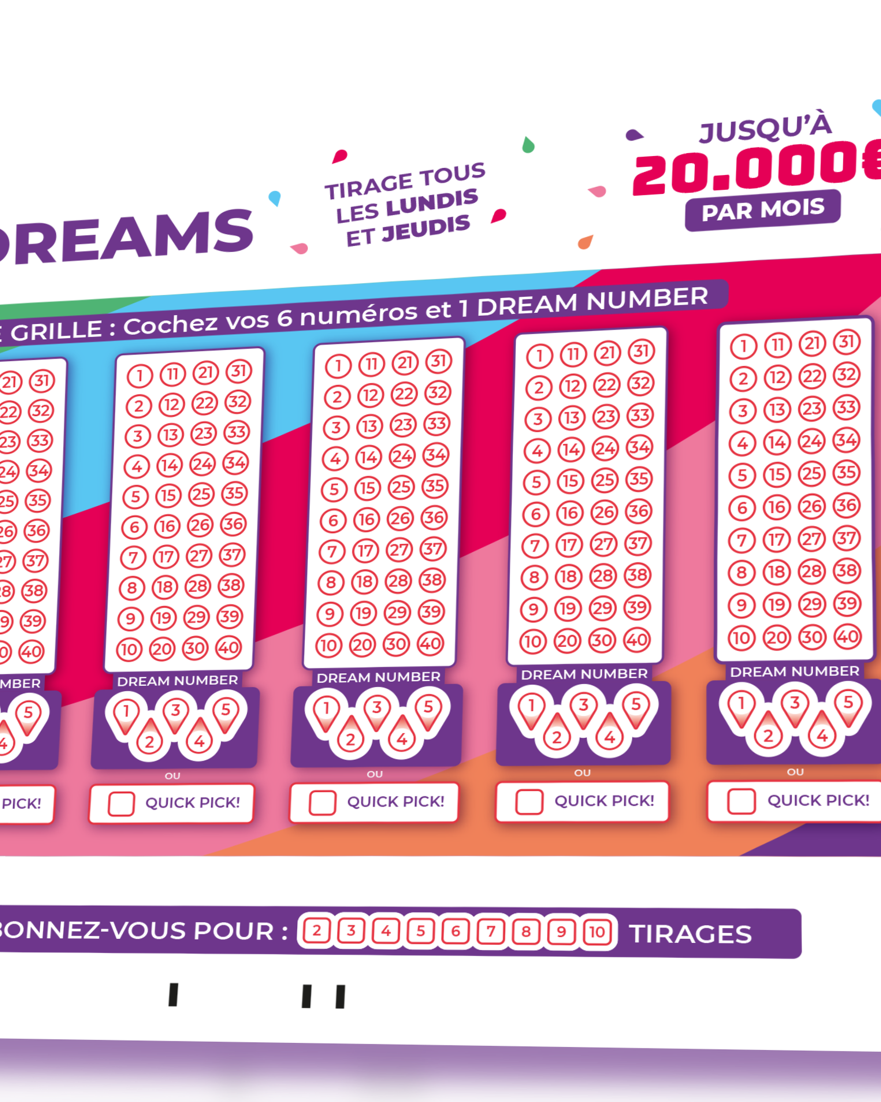 Distribuídos mais de 10 milhões de boletins do novo jogo Eurodreams