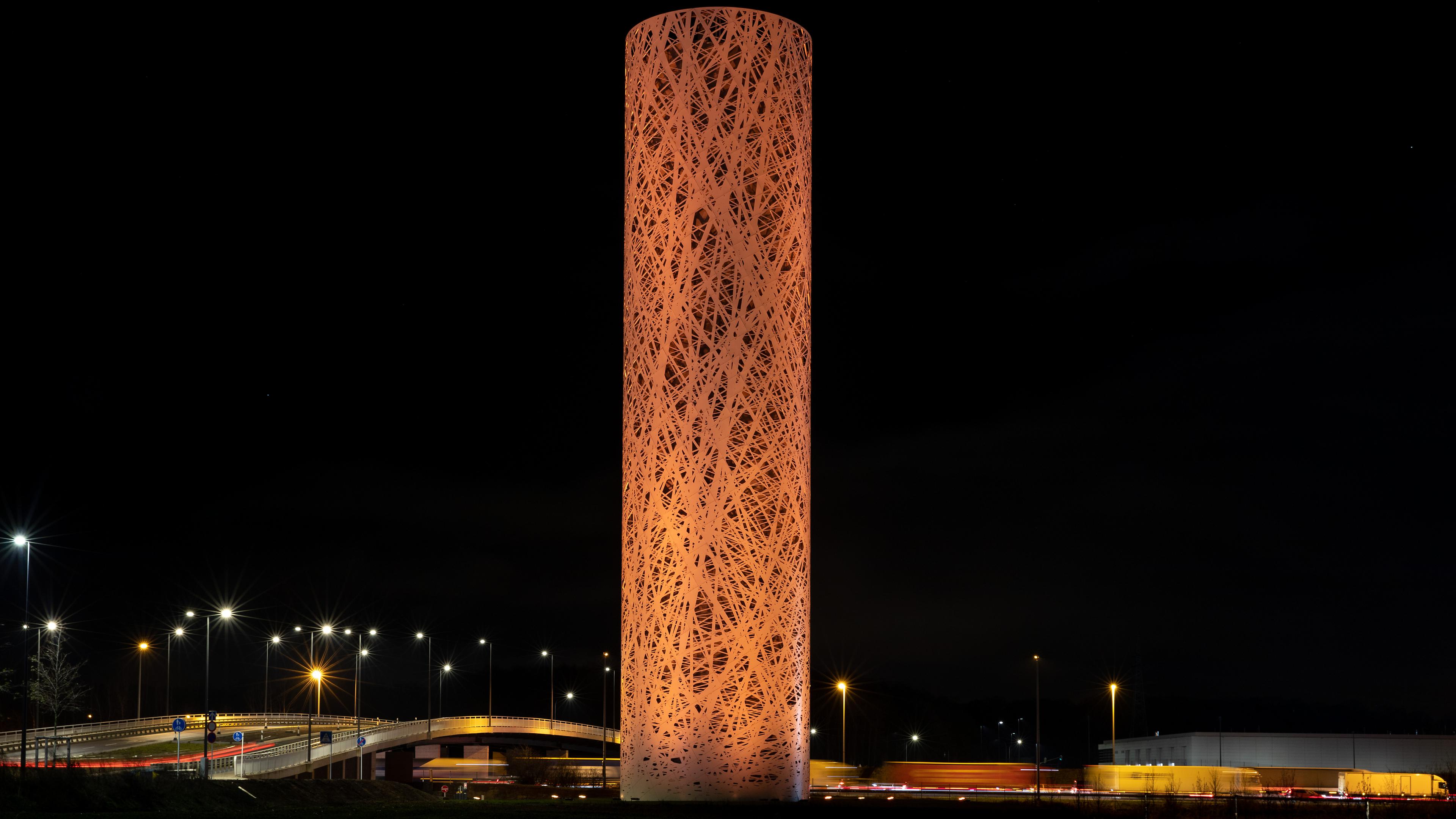 A torre de água da Cloche d'Or, com 68,43 metros de altura, foi inaugurada há cinco anos