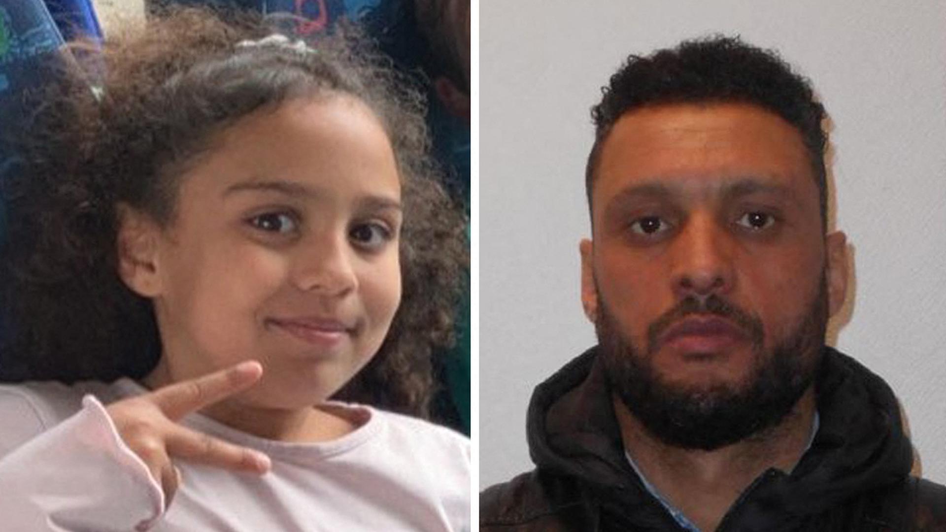This combination made on June 08, 2023 shows two handout pictures released by the Direction Centrale de la Police Judiciaire, one of 8-year old Malek Younes (L) who went missing in Dunkirk, northern France, during the night of 6 to 7 June 2023, the other of Jamel Younes, 40, father of Malek and main suspect according to the police. (Photo by Direction Centrale de la Police Judiciaire / AFP) / RESTRICTED TO EDITORIAL USE - MANDATORY CREDIT "AFP PHOTO / Direction Centrale de la Police Judiciaire" - NO MARKETING NO ADVERTISING CAMPAIGNS - DISTRIBUTED AS A SERVICE TO CLIENTS
