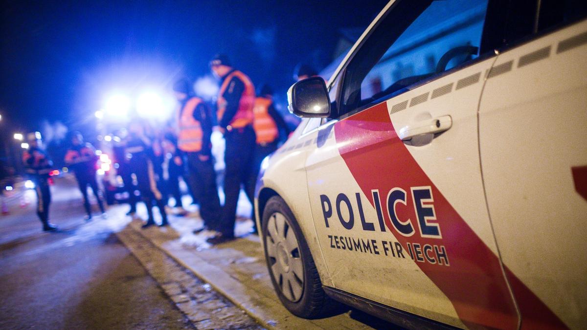 La police intervient sur un grand rassemblement de tuning avec près de 300 voitures à Pétange