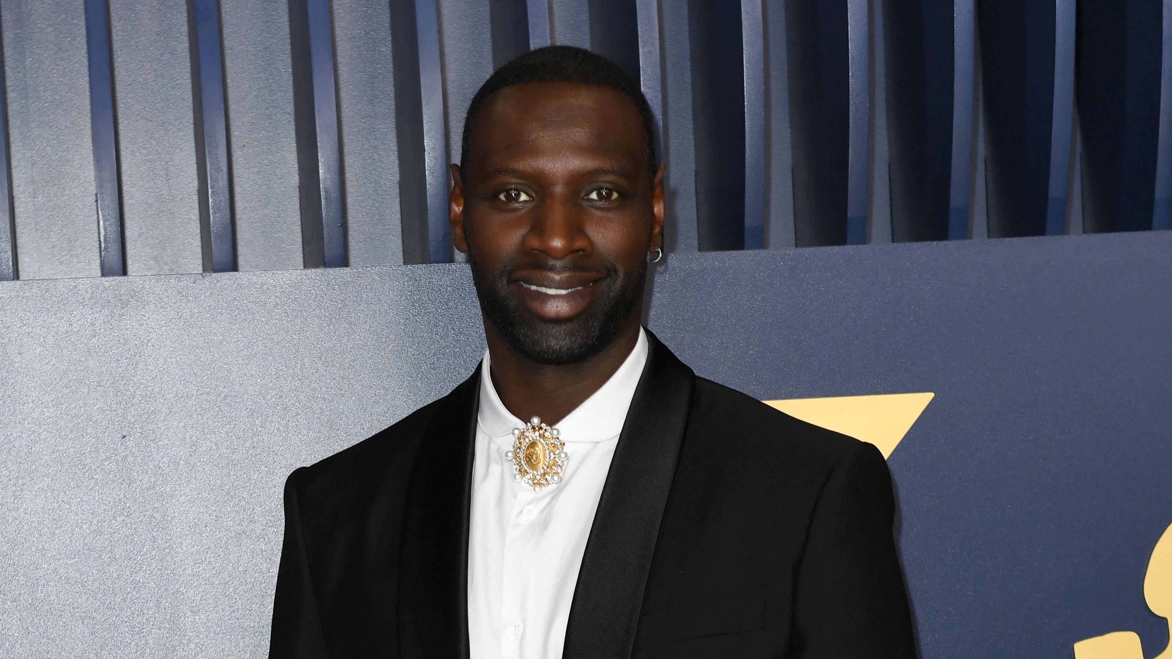 (FILES) French actor Omar Sy arrives for the 30th Annual Screen Actors Guild awards at the Shrine Auditorium in Los Angeles, February 24, 2024. French screen stars Omar Sy will be part of the jury at the Cannes Film Festival next month, organisers announced on April 29, 2024. (Photo by VALERIE MACON / AFP)