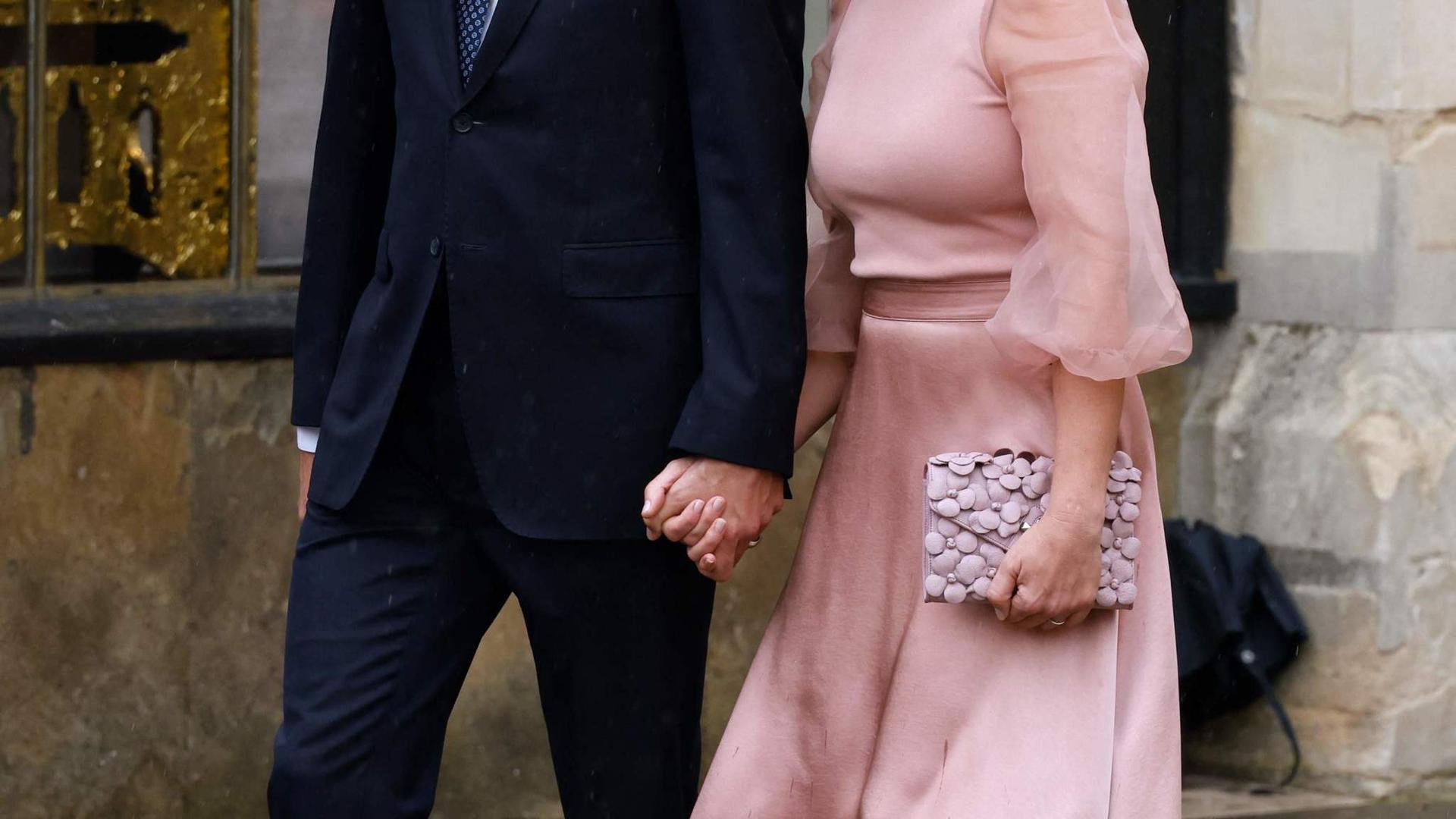 O primeiro-ministro canadiano e a mulher,Justin e Sophie Trudeau.
